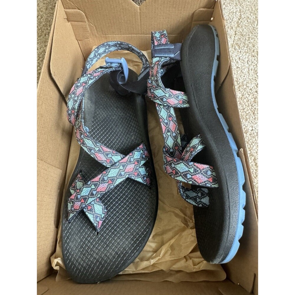 NEW IN BOX WOMENS CHACO Z/CLOUD 2 SANDALS IN TRACE ECLIPSE SZ 11